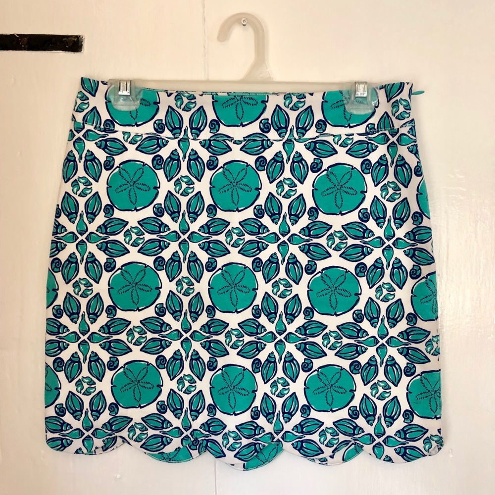 Vineyard Vines Seashell Scalloped skirt